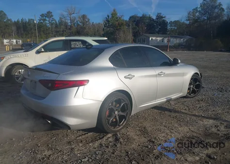 2017 Alfa Romeo Giulia Ti Rwd from USA, damaged, VIN ZARFAECN4H7542173